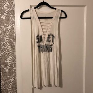 American Eagle “sweet thing” deep V tank.